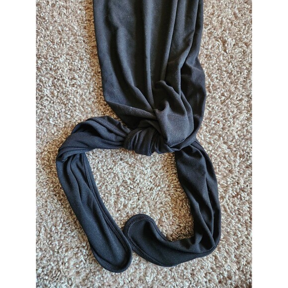 Millie & roo knotted gown bamboo size 0-3M - black - Picture 2 of 3